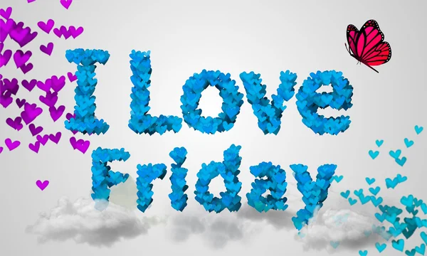 I love Friday — Stock Photo, Image