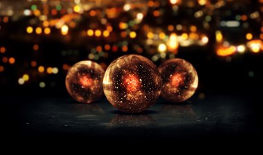 baubles, Yılbaşı gecesi arka plan