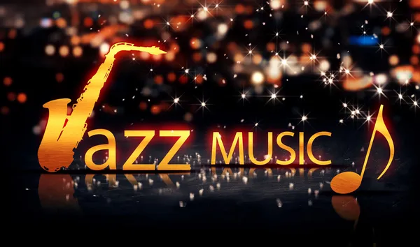 Musica jazz — Foto Stock