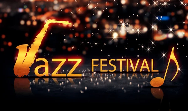 Festival de jazz — Fotografia de Stock