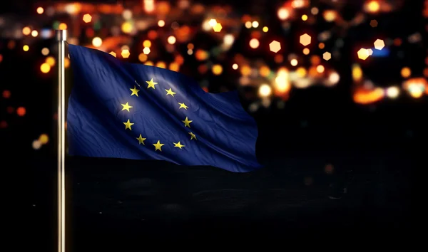 European National Flag — Stock Photo, Image