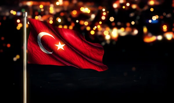 Turkey National Flag — Stock Photo, Image