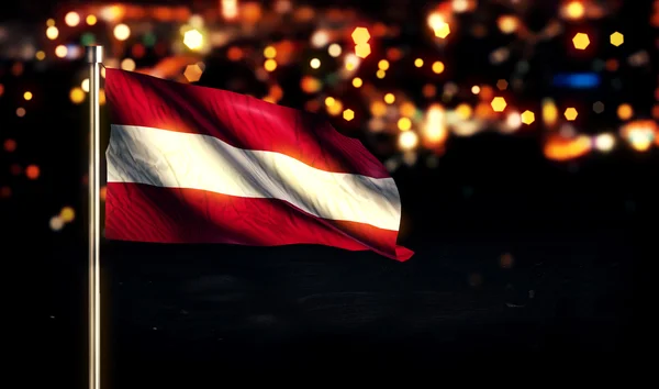 Austria National Flag — Stock Photo, Image