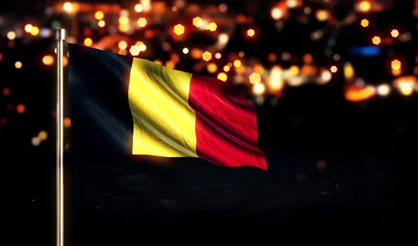 Belgien flagga — Stockfoto