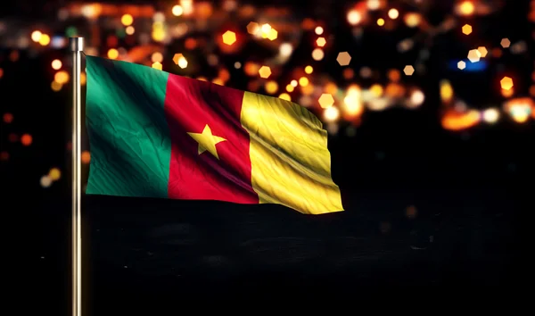 Cameroon National Flag — Stock Photo, Image