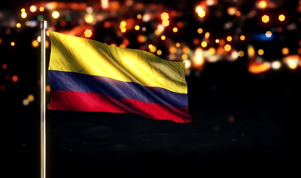 Nationale vlag van Colombia — Stockfoto
