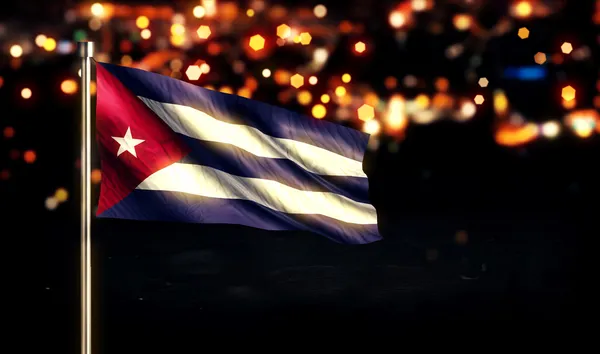 Kuba zászlaja — Stock Fotó