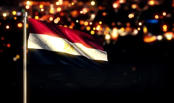 Nationale vlag van Egypte — Stockfoto