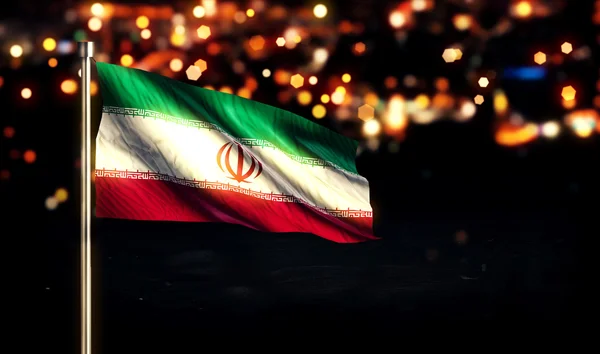 Iran National Flag — Stock Photo, Image
