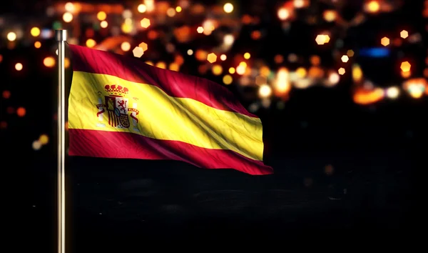 Spanien nationella flagga — Stockfoto