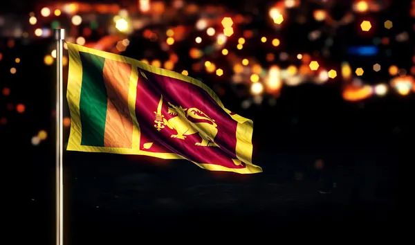 Drapeau national du Sri Lanka — Photo