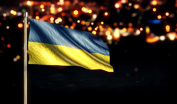 Ukrainische Nationalflagge — Stockfoto