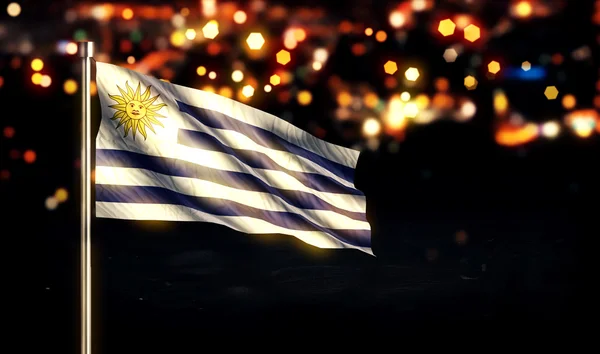 Nationale vlag van Uruguay — Stockfoto