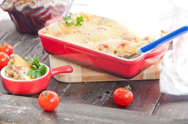 Casserole, lasagna — Stock Photo, Image