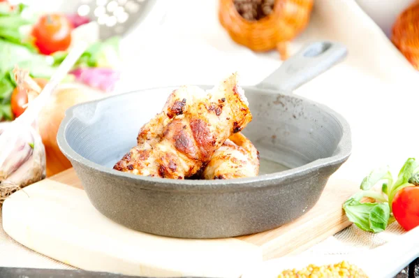 Fleisch gebacken — Stockfoto