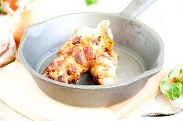 Fleisch gebacken — Stockfoto