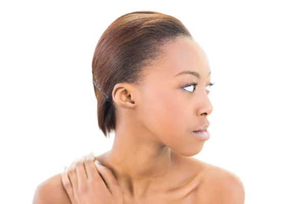 Side view of natural beauty looking away — Stock Photo, Image