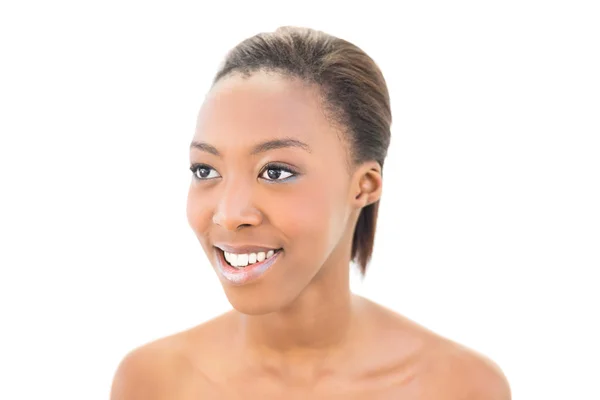 Smiling black beauty posing — Stock Photo, Image