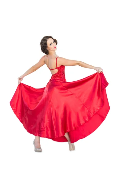 Gorgeous flamenco dancer posing Stock Image
