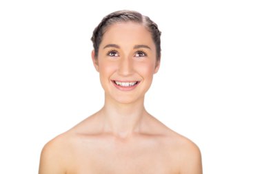 neşeli sağlıklı genç model poz