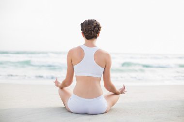 çok güzel ince model Lotus bulunduğu meditasyon