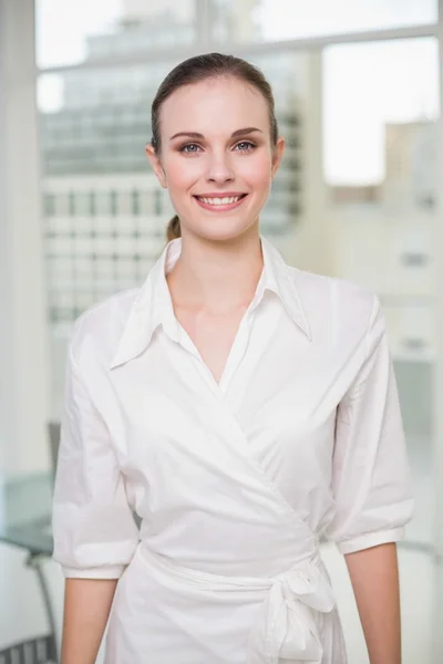 Gelukkige zakenvrouw — Stockfoto