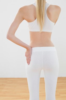 kadın giyim spor giyim poz dikiz ince uygun