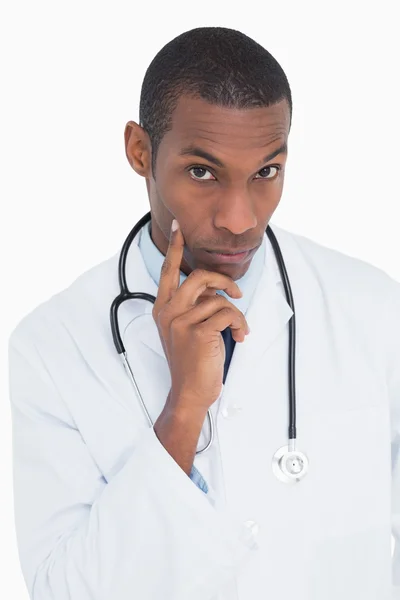 Portrait of a serious male doctor — Stock Photo, Image