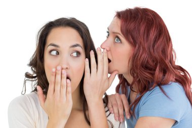 iki genç bayan arkadaş dedikodu Close-Up