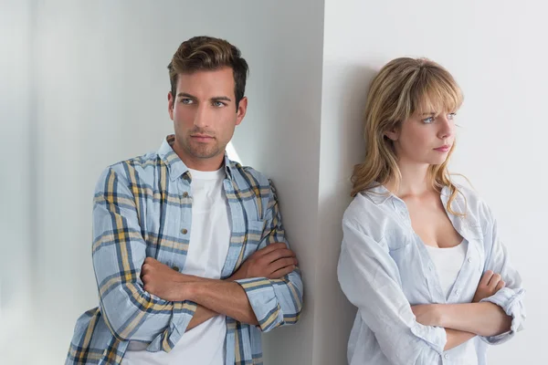 Couple not talking after an argument — Stock Photo, Image