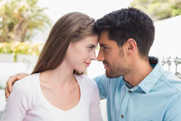 Loving couple looking at each other — Stock Photo, Image