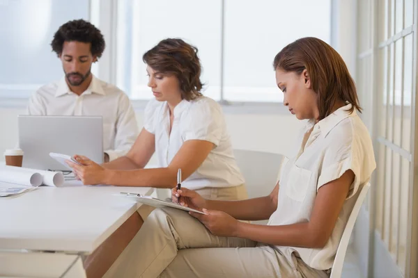 Business people in a meeting at office — Stock Photo, Image