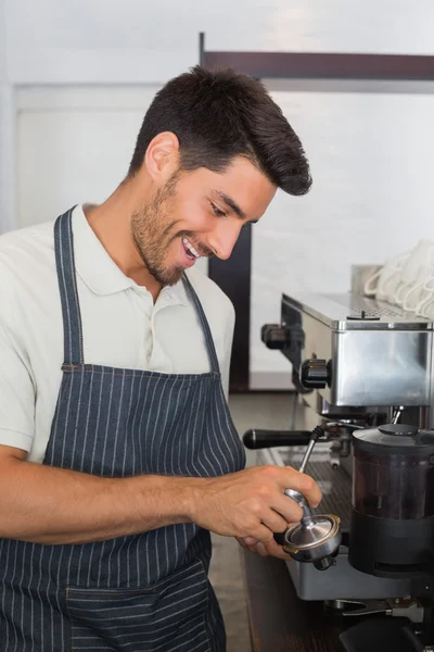 Garson Espresso kahve dükkanında hazırlanıyor