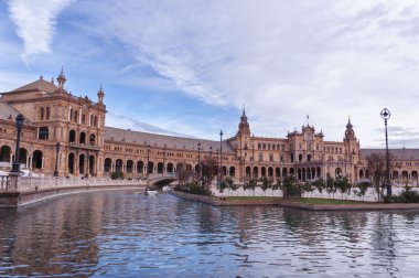 Seville İspanya plaza gezinme