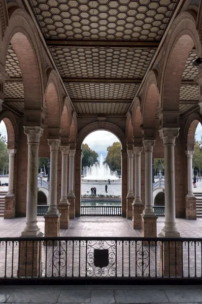 Plaza Hiszpanii w Sewilli Zdjęcie Stockowe