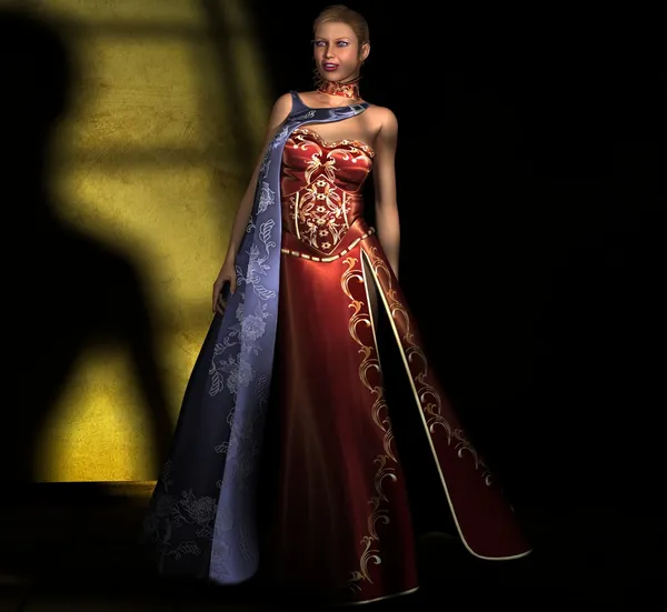 güzel bir kız karanlıkta