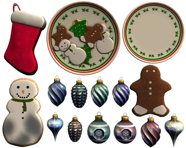 beyaz zemin üzerine çorap hediye