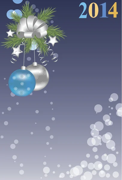 Noel ve yeni yıl kartı 2014