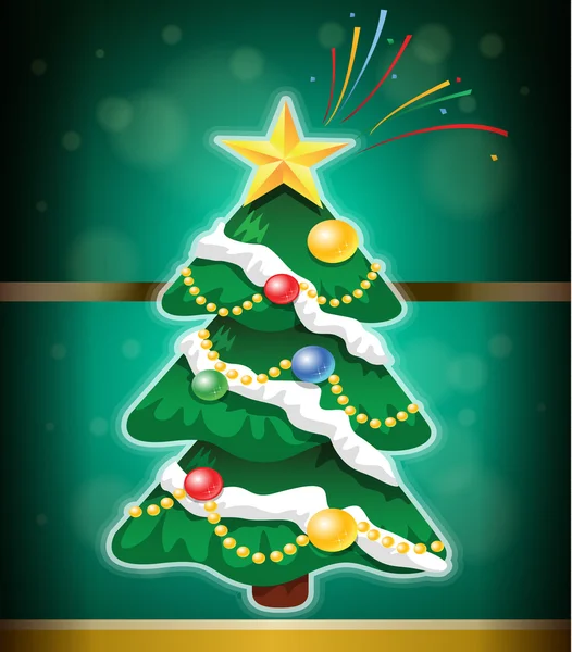 Noel ağacı - vektör