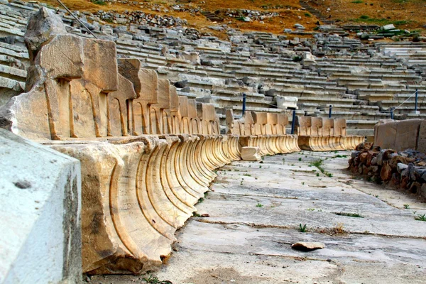 Oude delphi Akropolis Athene tempels — Stockfoto