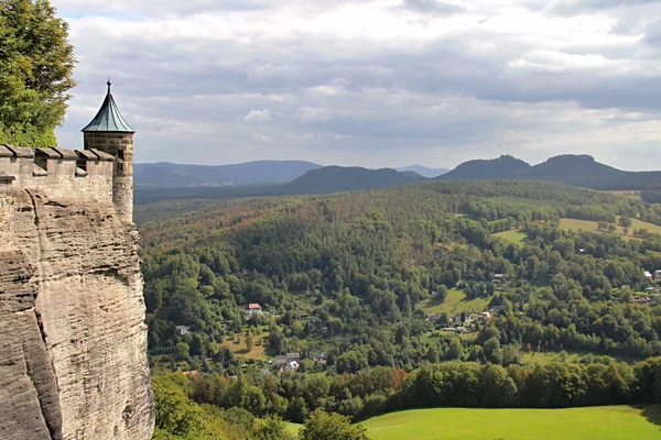 Konigstein Fortress, Germany — Stock Photo, Image