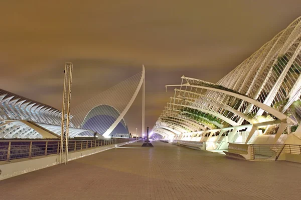 Centro de Ciência da Arte, Valência, Espanha — Fotografia de Stock