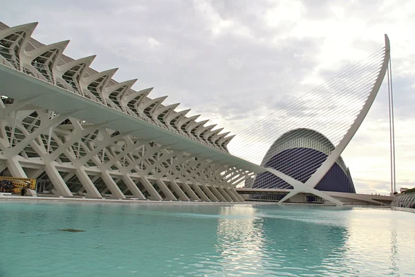 Centro de Ciência da Arte, Valência, Espanha — Fotografia de Stock