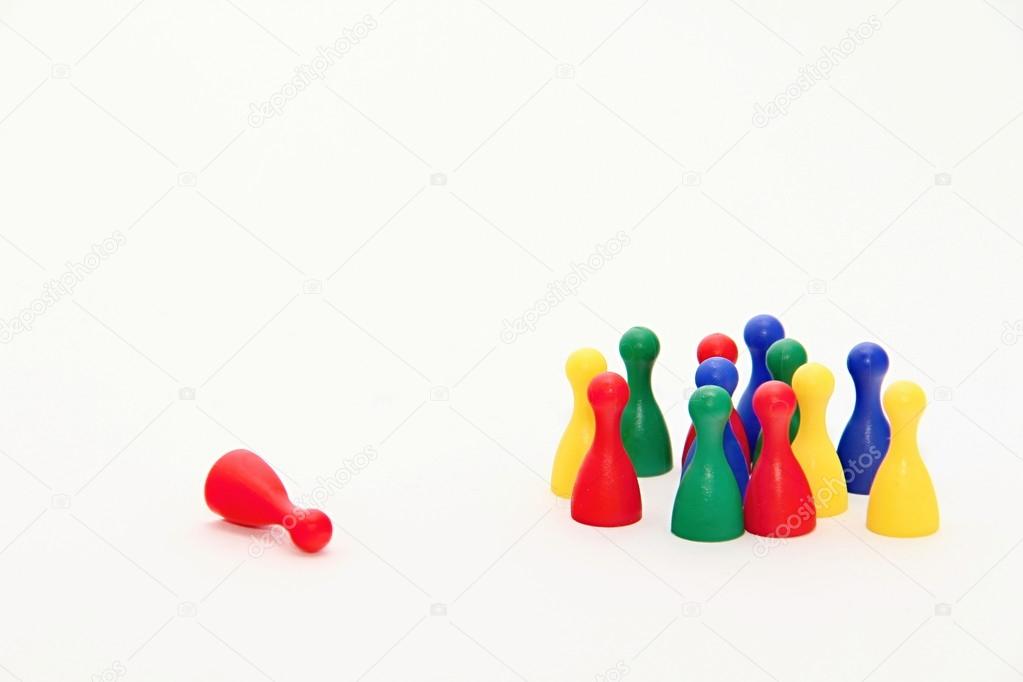 Ludo Board Game Figurines