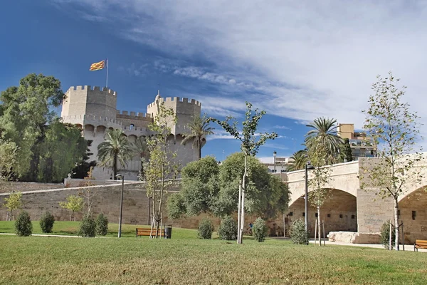 Staden valencia, Spanien — Stockfoto