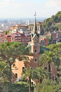 Parc guell, Barselona, İspanya