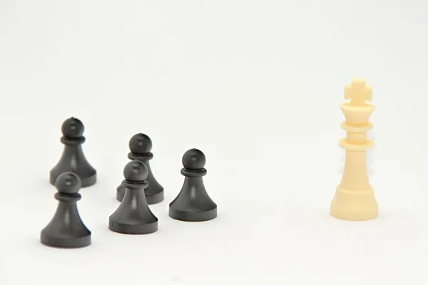 Шахової фігурки — стокове фото