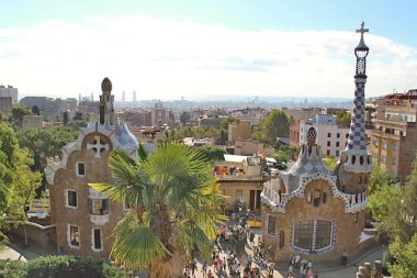 Park Guell, Barselona, İspanya