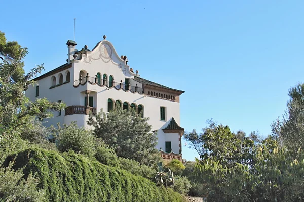 Park Guell, Barcelona, Hiszpania — Zdjęcie stockowe