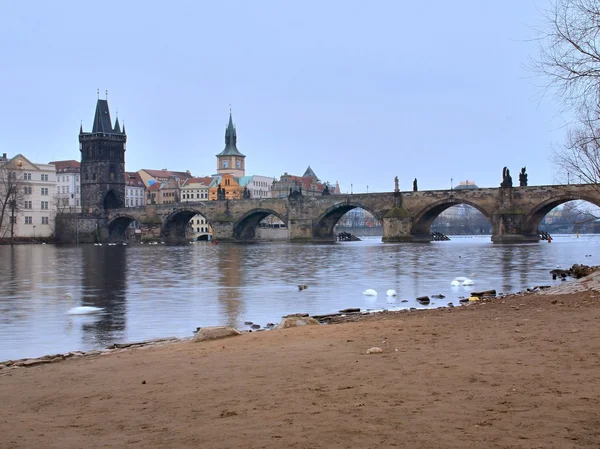 Charles bridge in Prague, Czech republic — Stock Photo, Image